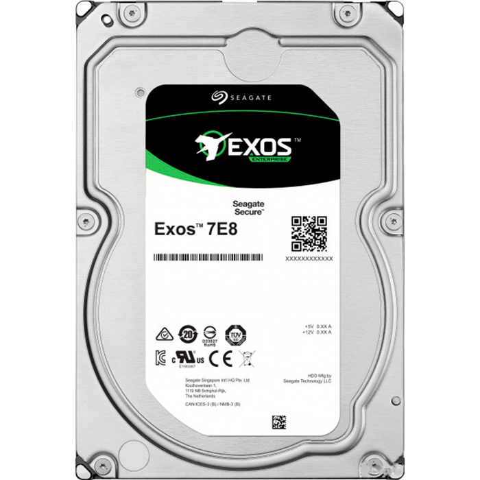 Жёсткий диск 3.5" SEAGATE Exos 7E8 1TB SAS 7.2K (ST1000NM001A)