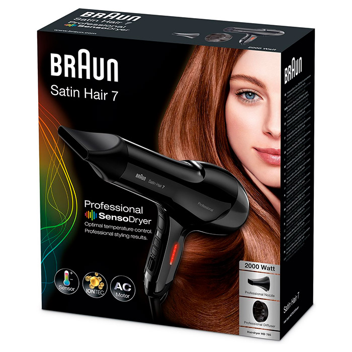 Фен BRAUN Satin Hair 7 HD785 SensoDryer (81475797)