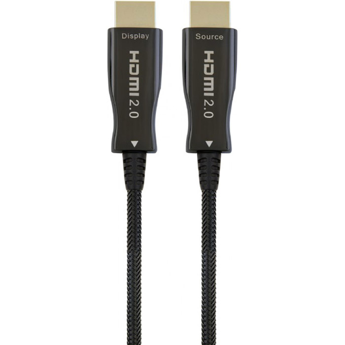 Кабель CABLEXPERT AOC Premium HDMI v2.0 50м Black (CCBP-HDMI-AOC-50M)