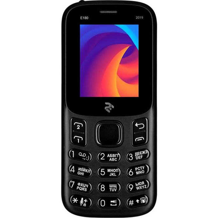 Мобильный телефон 2E E180 2019 Black