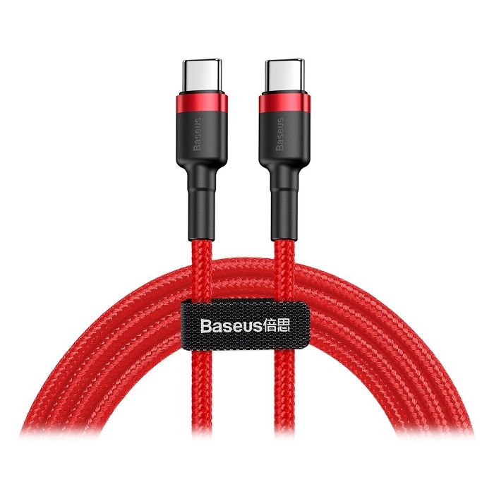 Кабель BASEUS Cafule Series Cable Type-C PD2.0 60W 2м Red (CATKLF-H09)