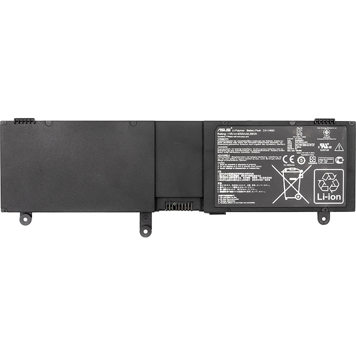 Акумулятор POWERPLANT для ноутбука Asus N550 Series 15V/3500mAh/53Wh (NB430680)