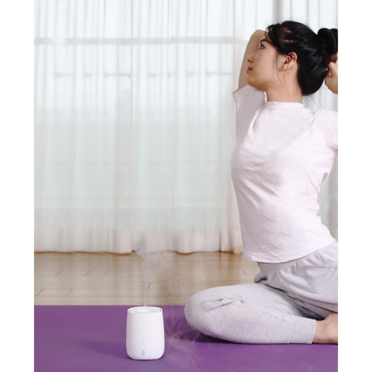 Зволожувач повітря HAPPY LIFE Mini Air White
