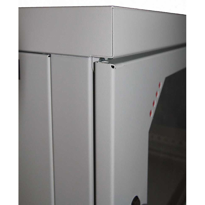 Настінна шафа 19" CSV Wallmount Lite 9U-450 Acrylic (9U, 570x450мм, RAL7035)