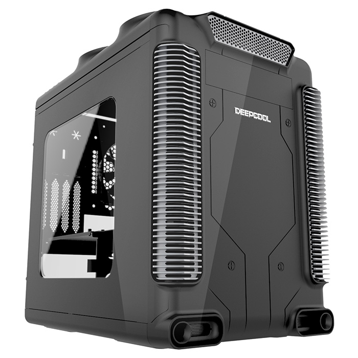 Deepcool castle. Корпус Deepcool Steam Castle. Компьютерный корпус Deepcool Steam Castle Black. Deepcool MATX Steam Castle. Компьютерный корпус Deepcool Steam Castle m Black.