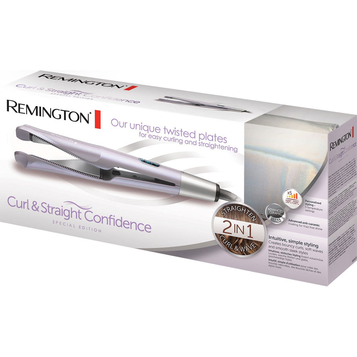 Мультистайлер REMINGTON Curl & Straight Confidence (S6606GP)