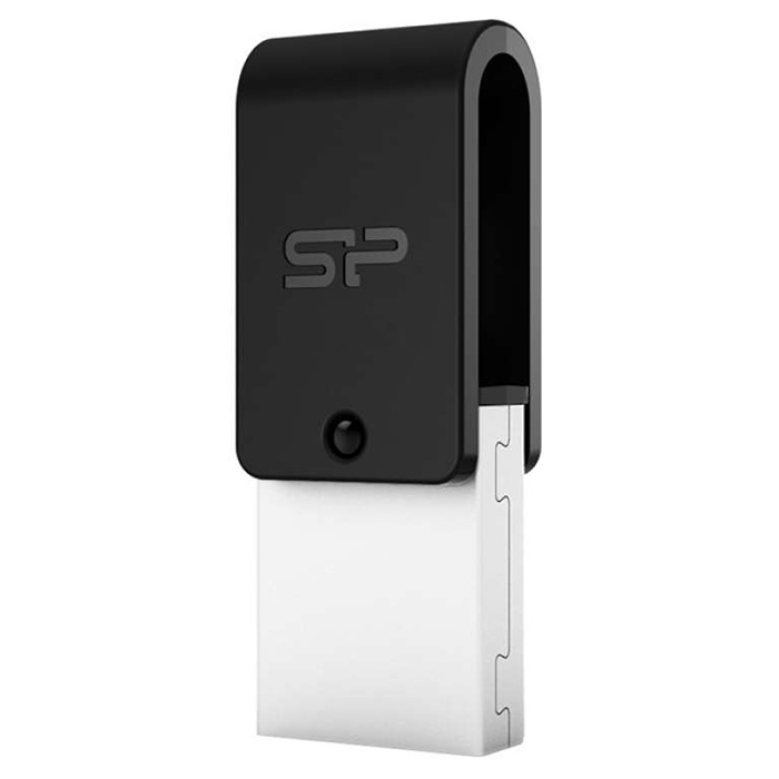 Флешка SILICON POWER Mobile X21 16GB USB+Micro-B2.0 (SP016GBUF2X21V1K)