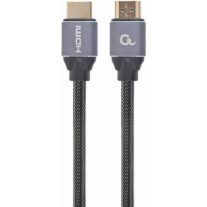 Кабель CABLEXPERT Premium HDMI v2.0 1м Gray (CCBP-HDMI-1M)