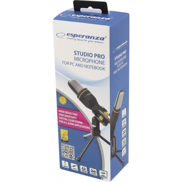 Микрофон для стриминга/подкастов ESPERANZA Studio Pro (EH182)