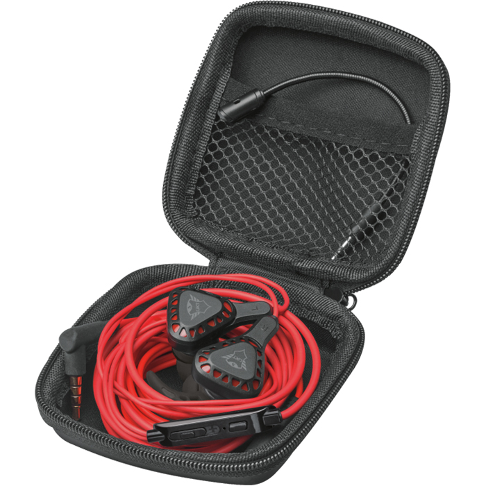 Навушники геймерскі TRUST Gaming GXT 408 Cobra Multiplatform Red (23029)