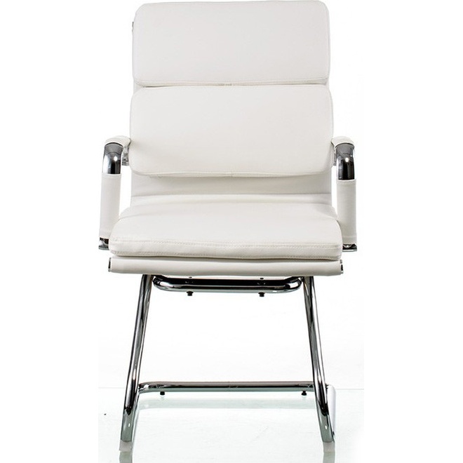 Конференц-крісло SPECIAL4YOU Solano 3 Office Artleather White (E5913)