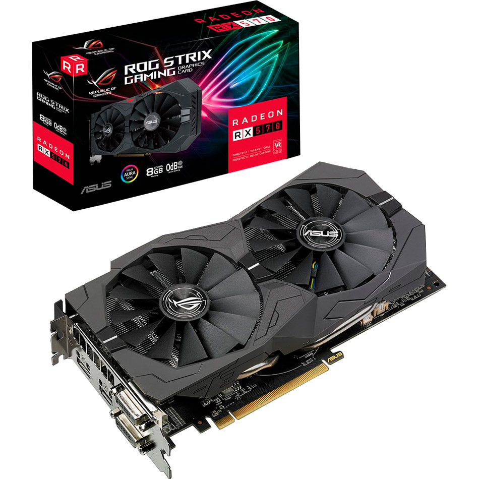 Сколько ватт потребляет видеокарта rx 570