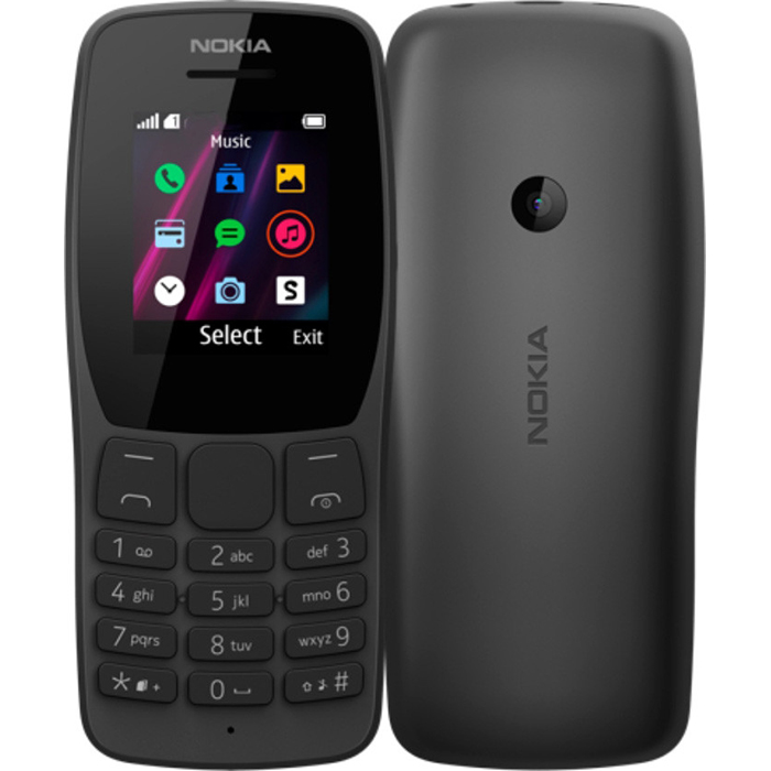 Мобільний телефон NOKIA 110 (2019) Black