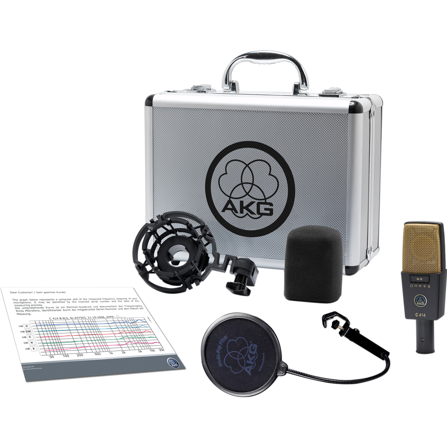 Микрофон студийный AKG C414 XLII (3059X00060)