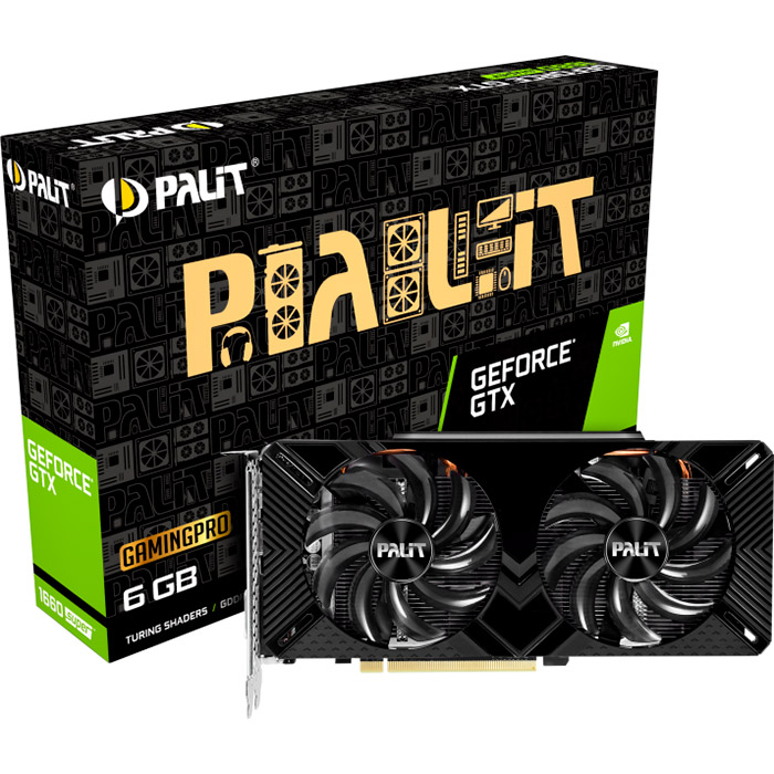 Відеокарта PALIT GeForce GTX 1660 Super GamingPro (NE6166S018J9-1160A)