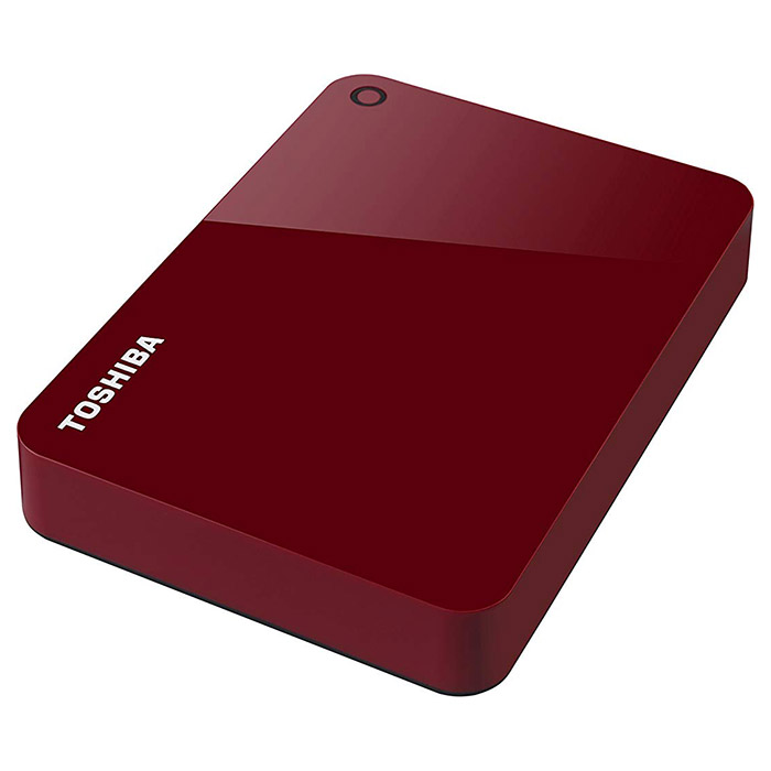 Портативный жёсткий диск TOSHIBA Canvio Advance 4TB USB3.0 Red (HDTC940ER3CA)