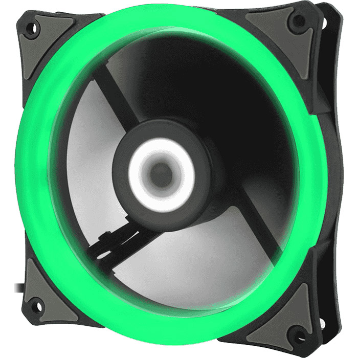 Вентилятор GAMEMAX RingForce LED Green (GMX-RF12-G)
