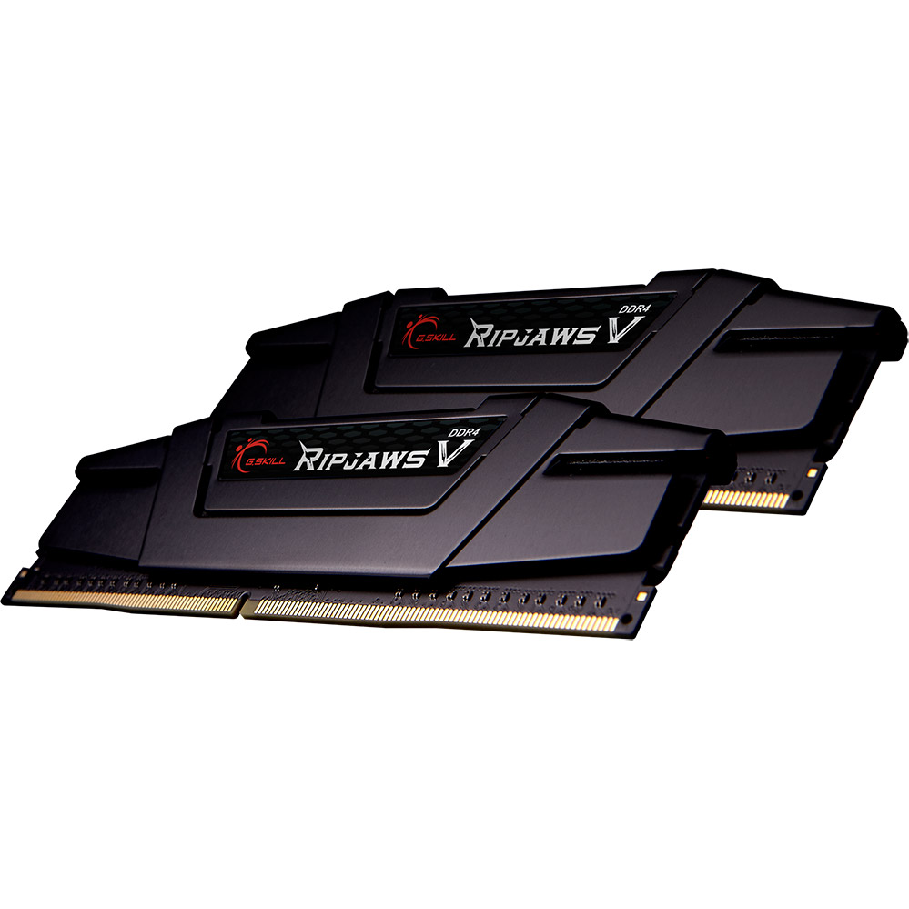 Модуль пам'яті G.SKILL Ripjaws V DDR4 3200MHz 32GB Kit 2x16GB Classic Black (F4-3200C14D-32GVK)