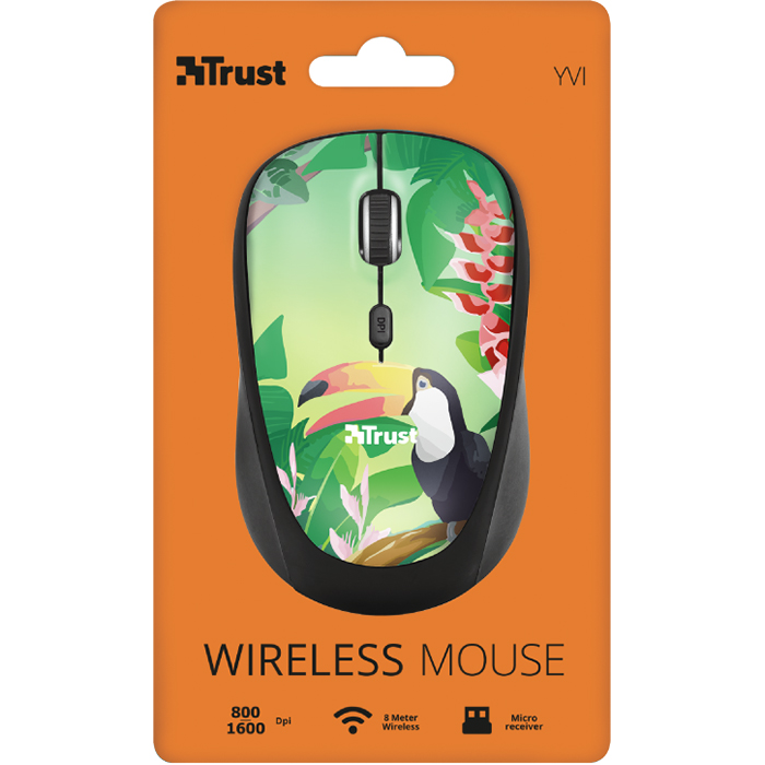 Миша TRUST Yvi Wireless Toucan (23389)