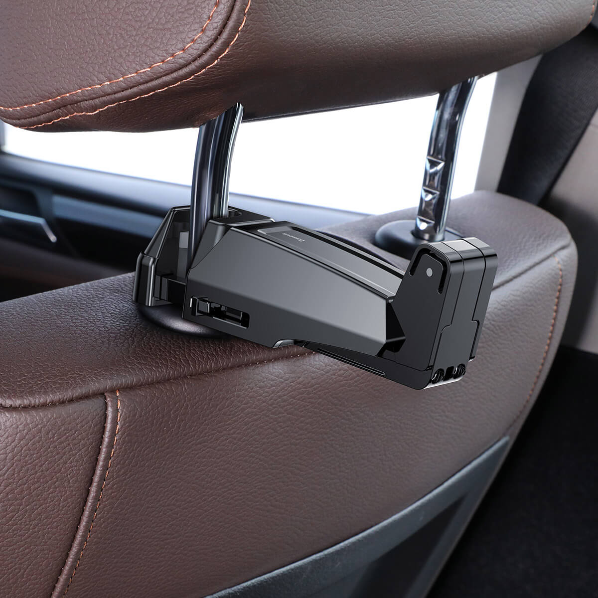 Автотримач для смартфона BASEUS Backseat Vehicle Phone Holder Hook Black (SUHZ-A01)