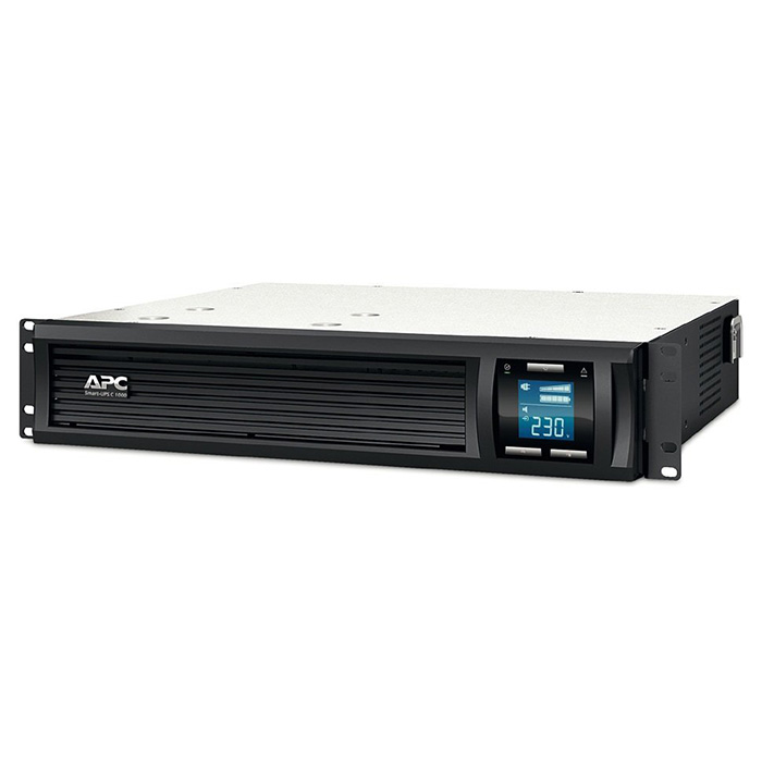 ДБЖ APC Smart-UPS C RM 1000VA 230V LCD (SMC1000I-2U)