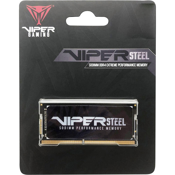 Модуль пам'яті PATRIOT Viper Steel SO-DIMM DDR4 2666MHz 8GB (PVS48G266C8S)