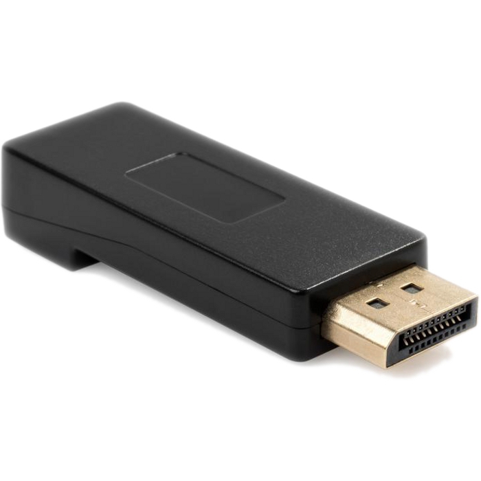 Адаптер VINGA DisplayPort - HDMI Black (VCPADPF2HDMIMBK)