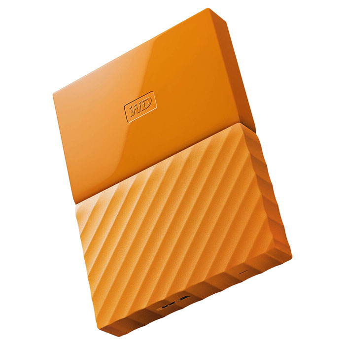Портативный жёсткий диск WD My Passport 1TB USB3.0 Orange (WDBYNN0010BOR-EEEX)