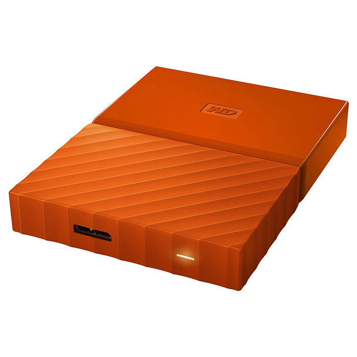 Портативний жорсткий диск WD My Passport 1TB USB3.0 Orange (WDBYNN0010BOR-EEEX)