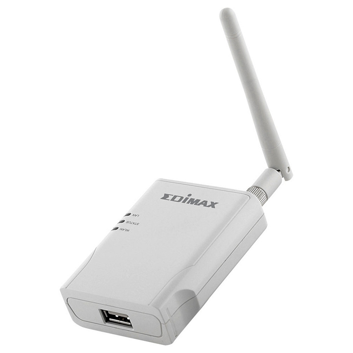 Принт-сервер EDIMAX PS-1210MFN (Wi-Fi N150, USB)