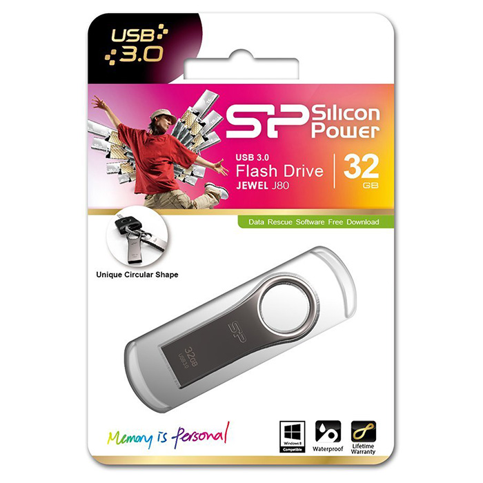 Флешка SILICON POWER Jewel J80 32GB (SP032GBUF3J80V1T)