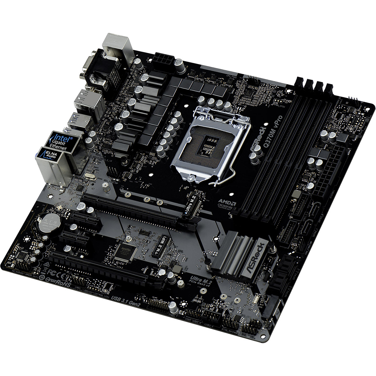 Плата компьютера. ASROCK h370 pro4. Материнская плата ASROCK h370 pro4. ASROCK LGA 1151-v2. Материнская плата ASROCK q370m vpro.