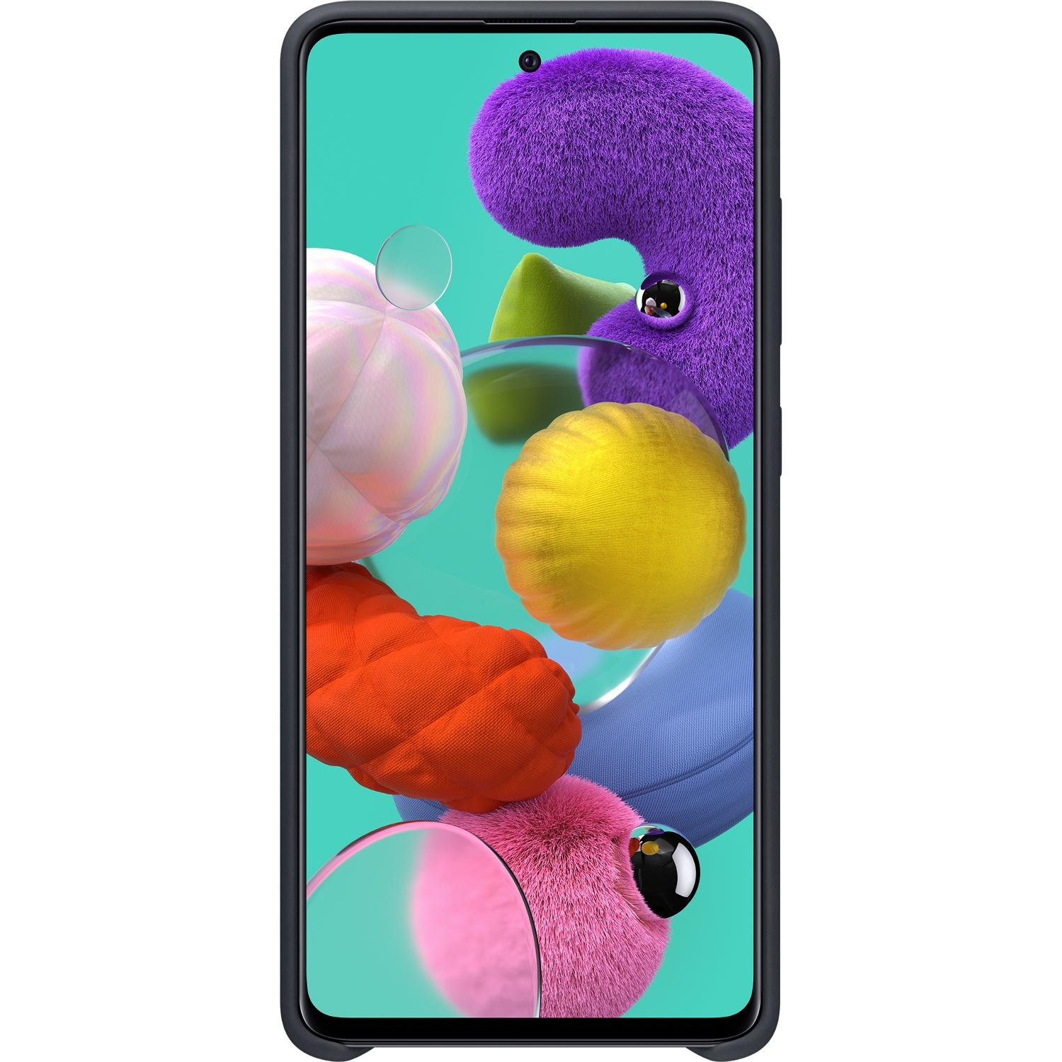Чохол SAMSUNG Silicone Cover для Galaxy A51 Black (EF-PA515TBEGRU)