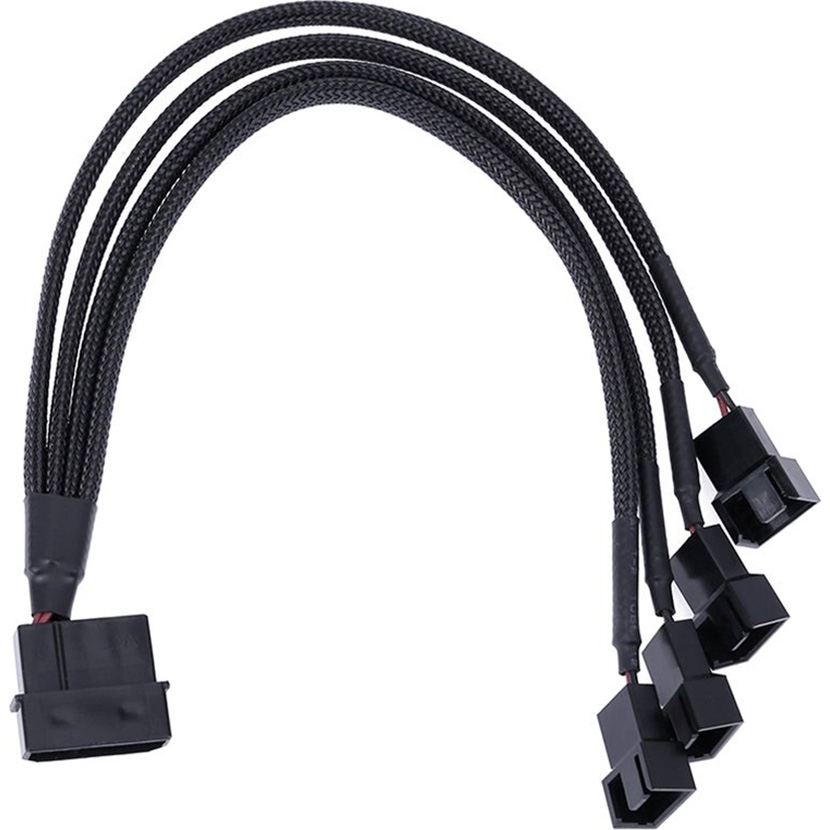 Кабель-розгалужувач для вентиляторів PWM Molex to 4x4-pin