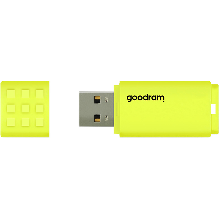 Флэшка GOODRAM UME2 64GB Yellow (UME2-0640Y0R11)