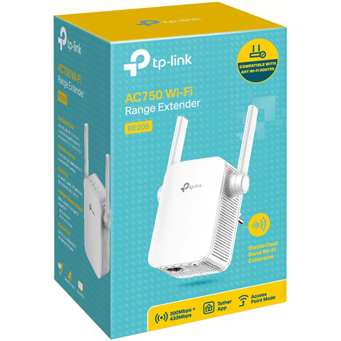 Wi-Fi репітер TP-LINK RE205