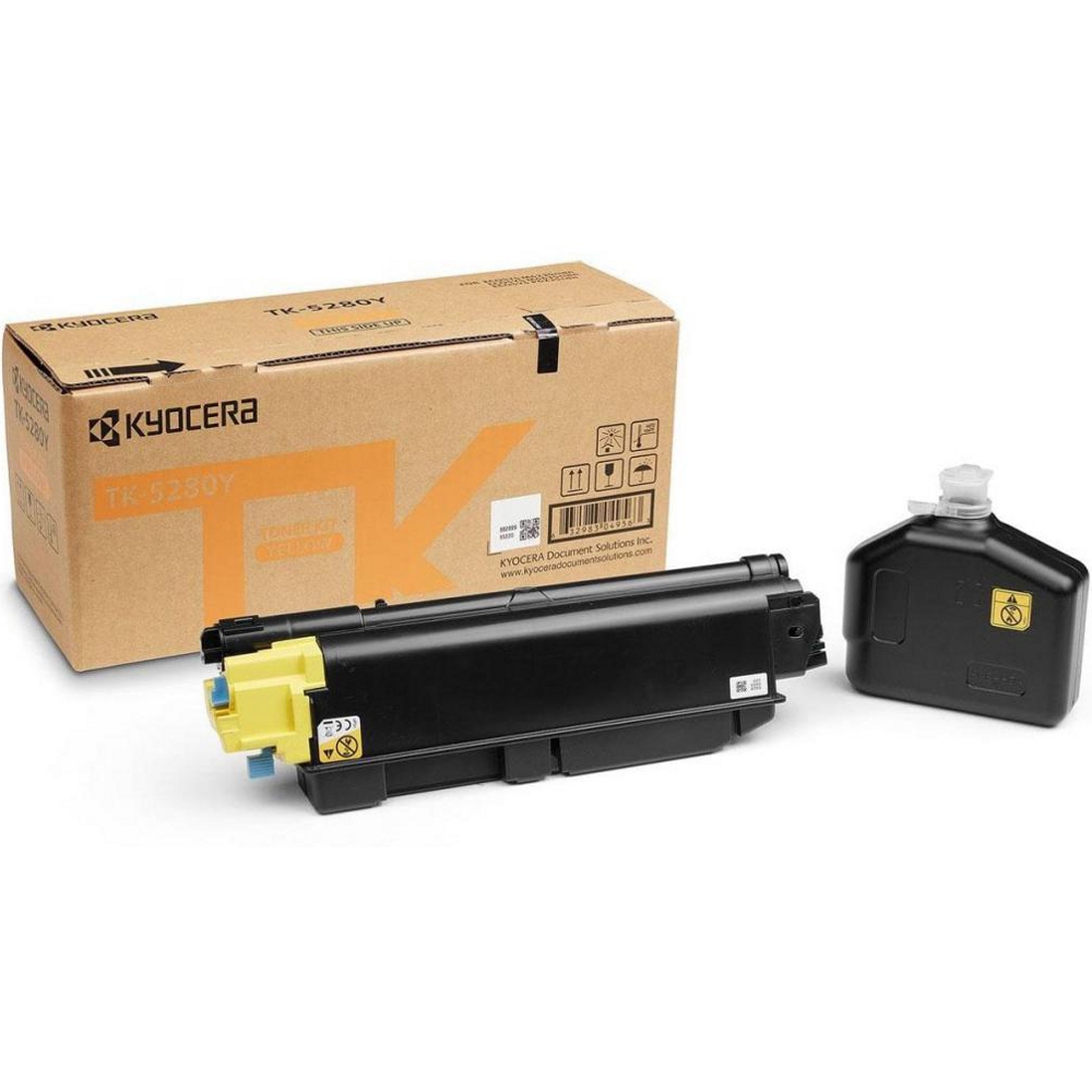 Тонер-картридж KYOCERA TK-5280Y Yellow (1T02TWANL0)