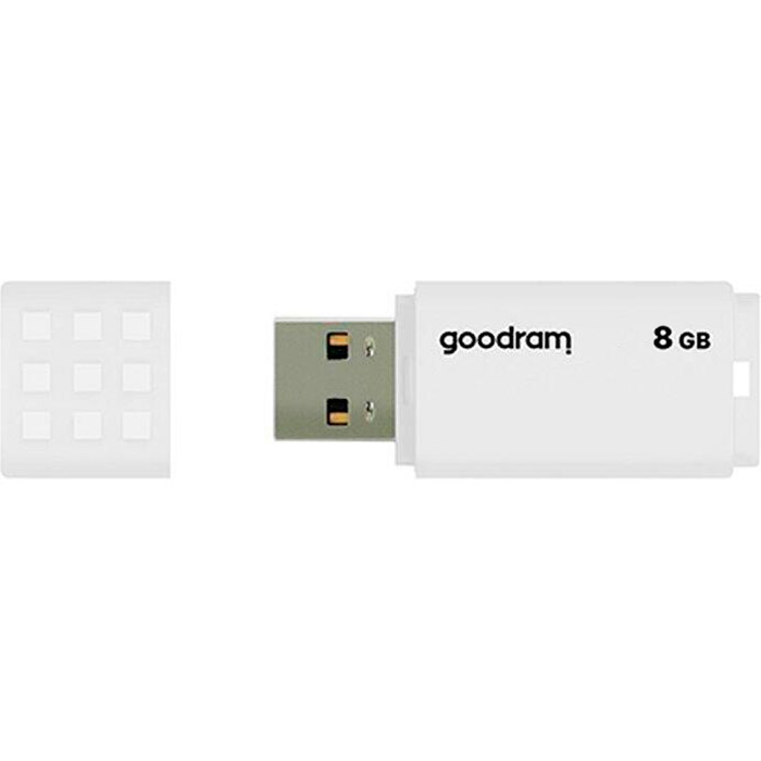 Флэшка GOODRAM UME2 8GB White (UME2-0080W0R11)