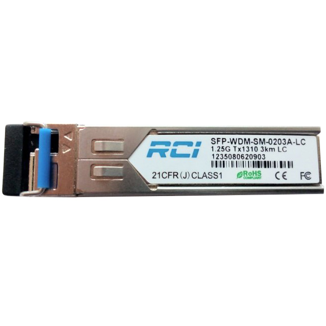 Модуль RCI SFP-WDM-SM-0203A-LC SFP 1GbE Tx1310/Rx1550 3km WDM SM LC