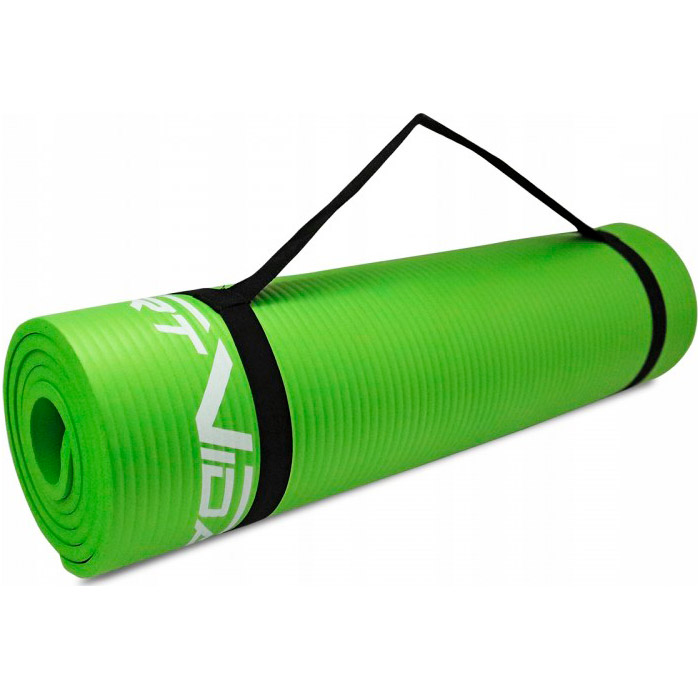 Коврик для фитнеса SPORTVIDA NBR 1.5cm Green (SV-HK0250)