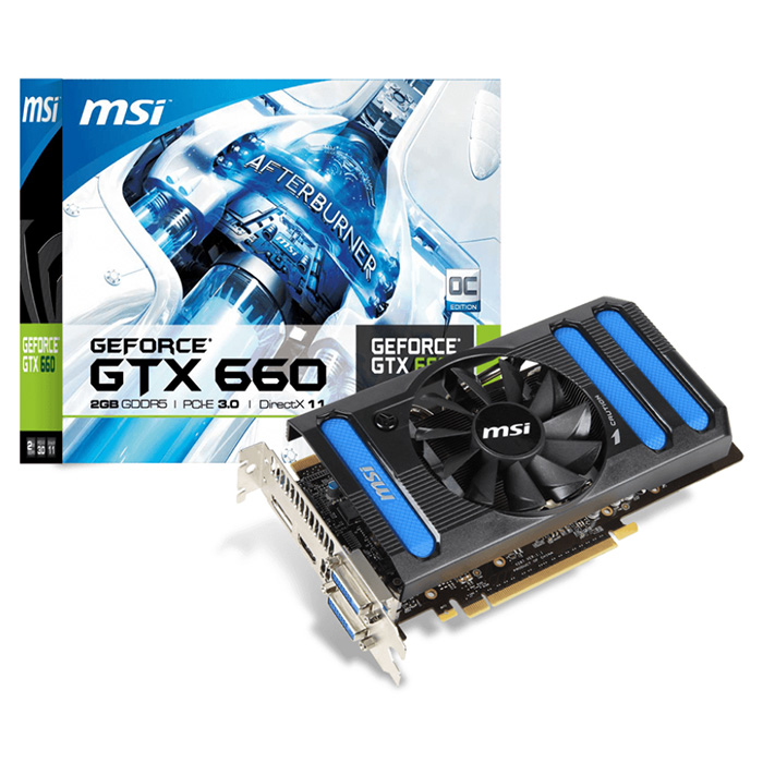 Відеокарта MSI GeForce GTX 660 2GB GDDR5 192-bit (N660-2GD5/OC)
