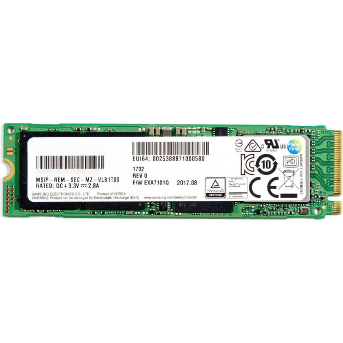 SSD SAMSUNG PM991 512GB M.2 NVMe (MZVLQ512HALU-00000)