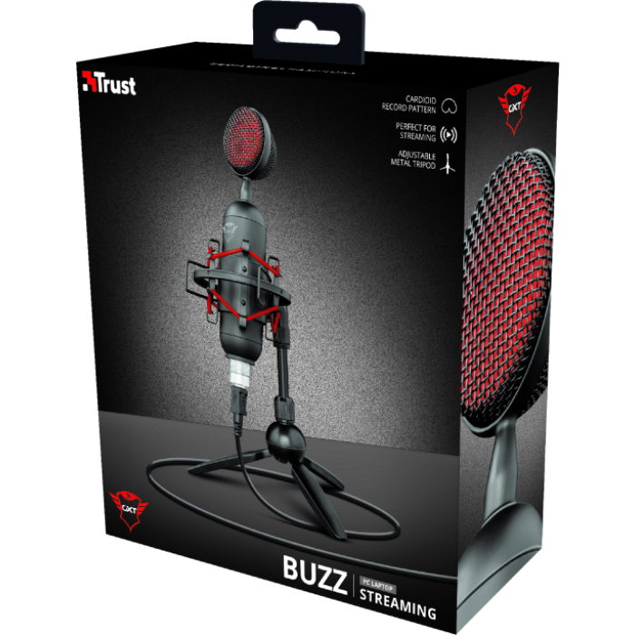 Мікрофон для стримінгу/подкастів TRUST Gaming GXT 244 Buzz (23466)