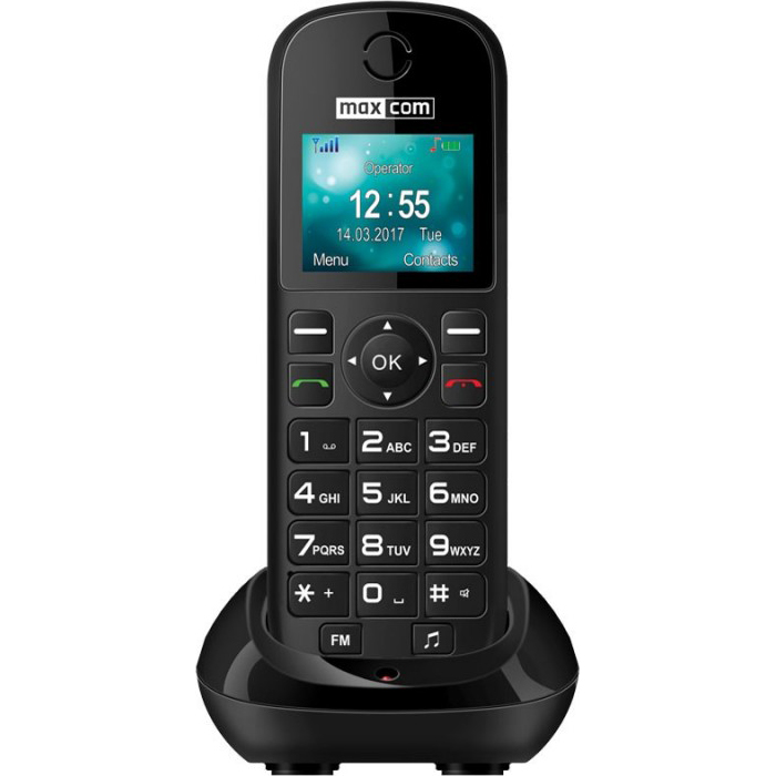 Мобільний телефон MAXCOM Comfort MM35D Black