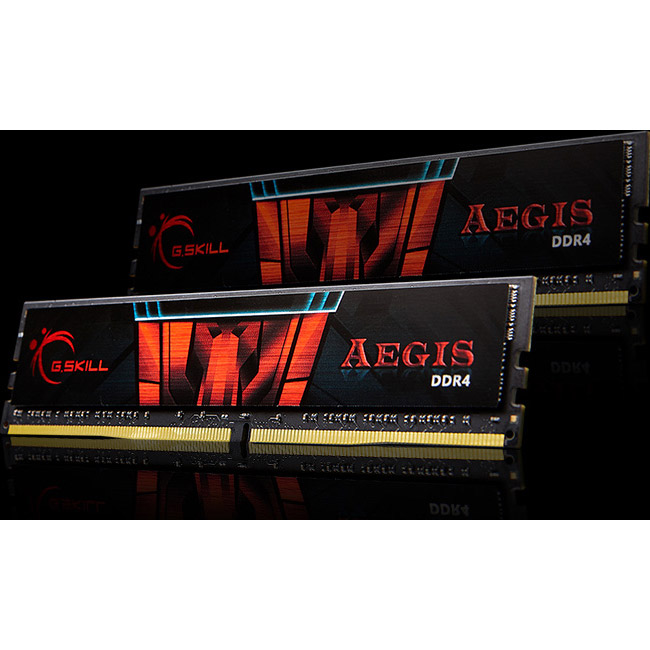 Модуль пам'яті G.SKILL Aegis DDR4 2800MHz 16GB Kit 2x8GB (F4-2800C17D-16GIS)