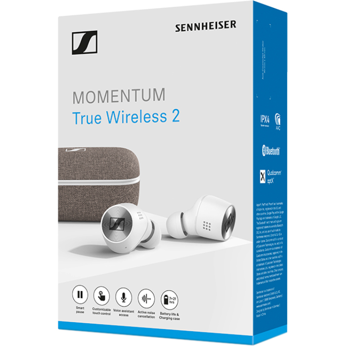 Навушники SENNHEISER Momentum True Wireless 2 White (508831)