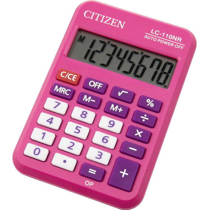 Калькулятор CITIZEN LC-110NR-PK