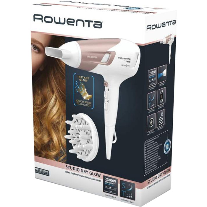 Фен ROWENTA Studio Dry Glow CV5830 (CV5830F0)