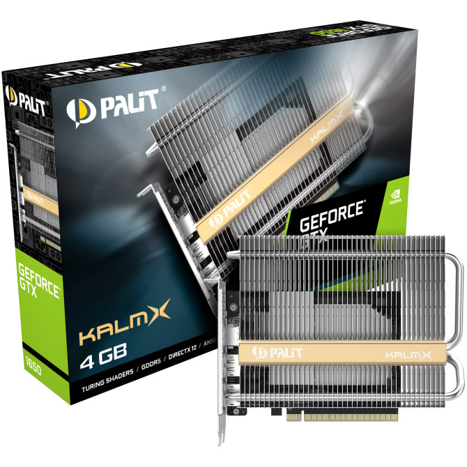 Видеокарта PALIT GeForce GTX 1650 KalmX (NE5165001BG1-1170H)