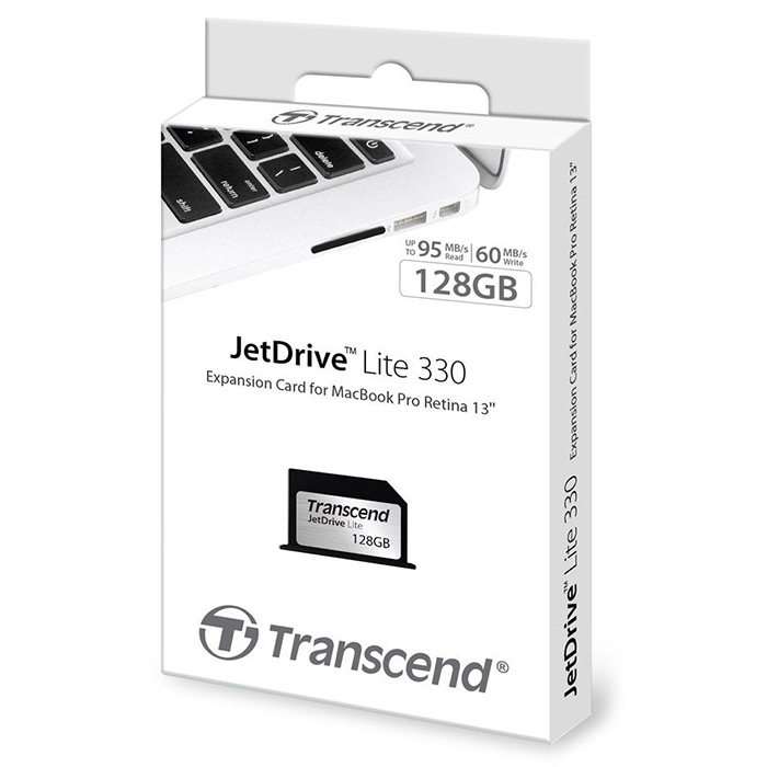 Карта пам'яті TRANSCEND Storage Expansion Card JetDrive Lite 330 128GB (TS128GJDL330)